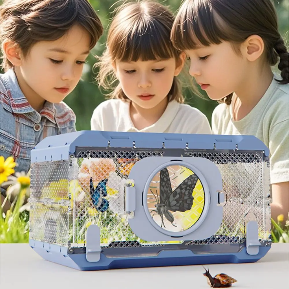 Folding Insect Observation Box Transparent Wear Resistant Critter Butterflies Cage Waterproof Pet Observation Box for Outdoor
Folding Insect Observation Box Transparent Wear Resistant Critter Butterflies Cage Waterproof Pet Observation Box for Outdoor