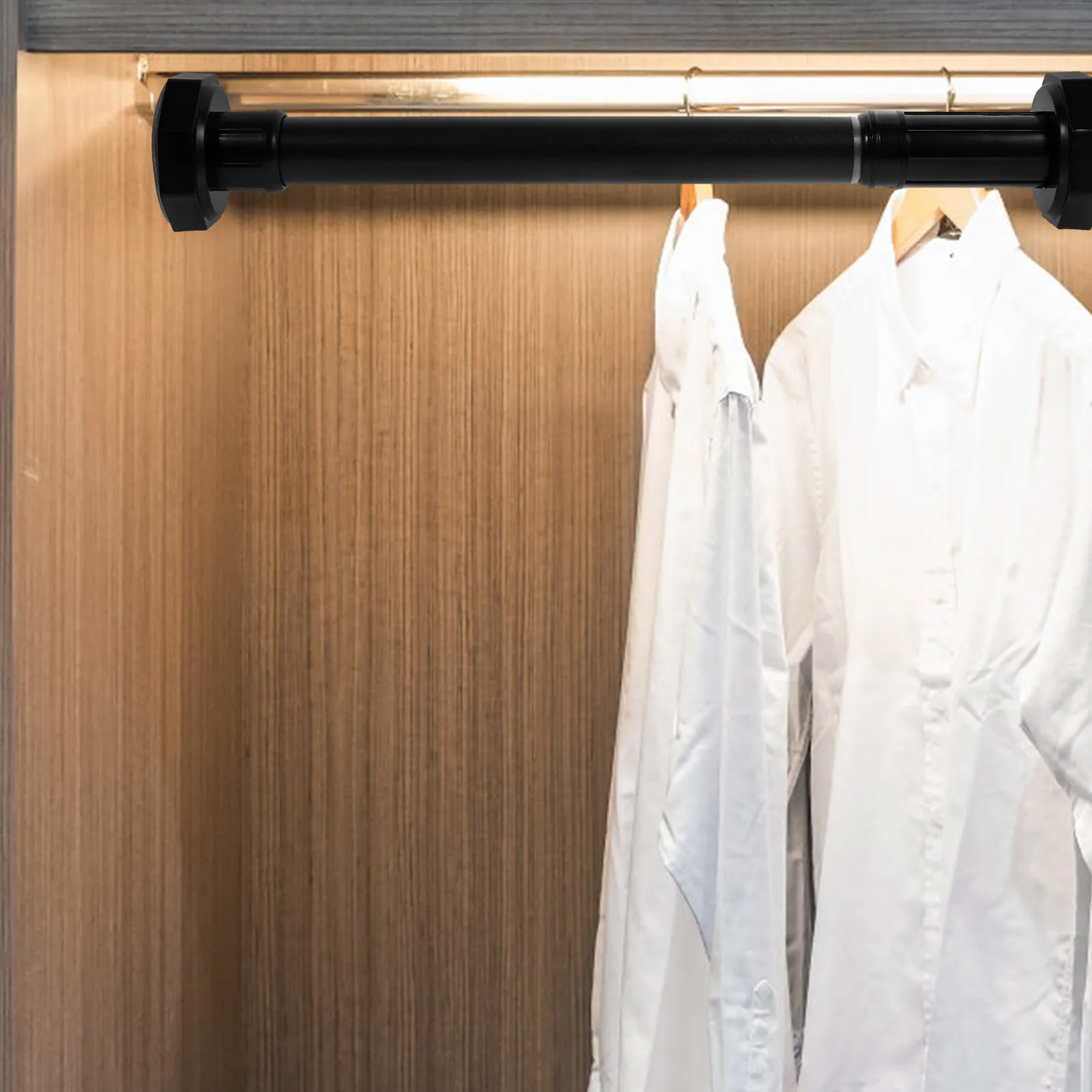 Expandable Shower Curtain Rod Telescopic No Drilling Black Adjustable Closet Rail Clothes Drying Pole Window Bracket Smooth
Expandable Shower Curtain Rod Telescopic No Drilling Black Adjustable Closet Rail Clothes Drying Pole Window Bracket Smooth