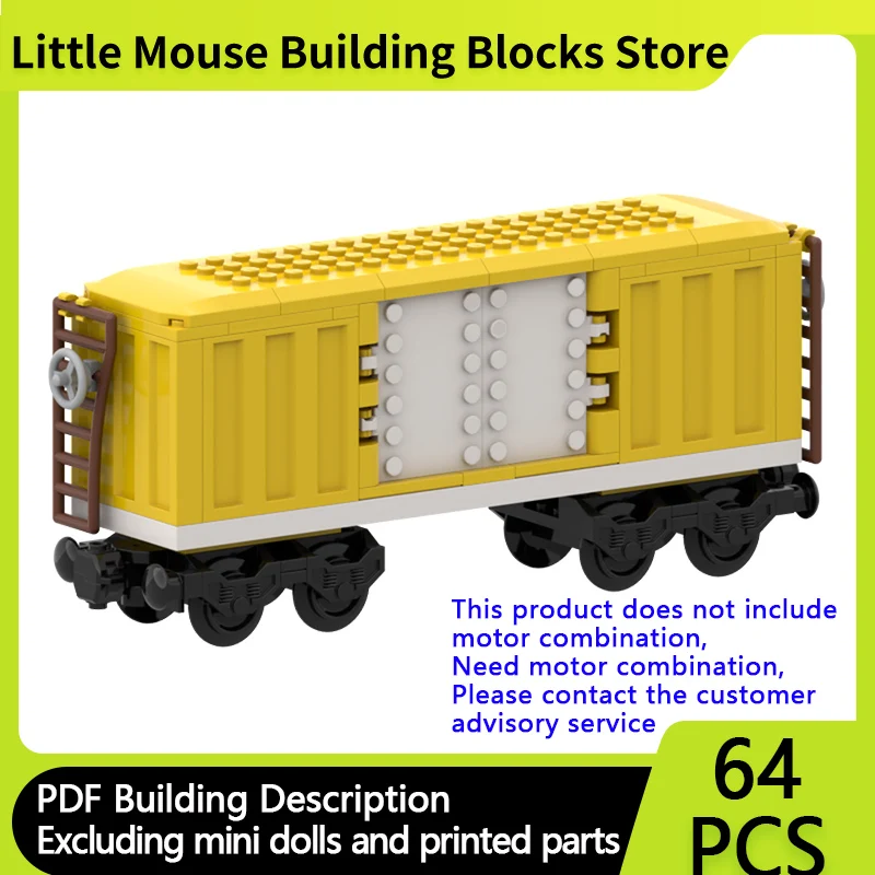 City Car Model MOC Building Bricks Railway Train Freight Boxcar Modular Technology Children Holiday Gifts Assemble Toys Suit
City Car Model MOC Building Bricks Railway Train Freight Boxcar Modular Technology Children Holiday Gifts Assemble Toys Suit