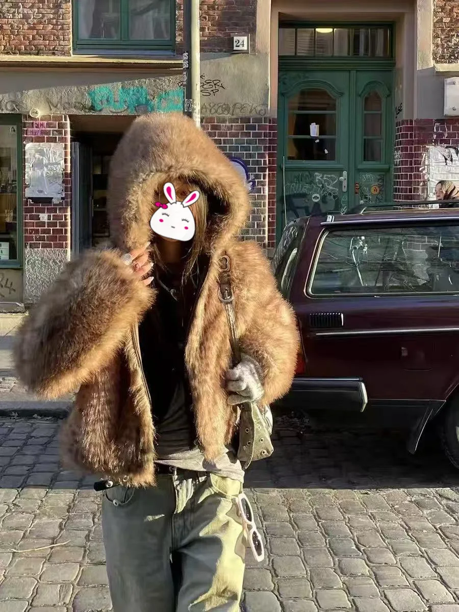 Faux Fur Trim For Hood Coats Womens Fall Warm Office Collarless Natural Feminino Short Full High-Waist Socialite Mid-Length Slim
Faux Fur Trim For Hood Coats Womens Fall Warm Office Collarless Natural Feminino Short Full High-Waist Socialite Mid-Length Slim