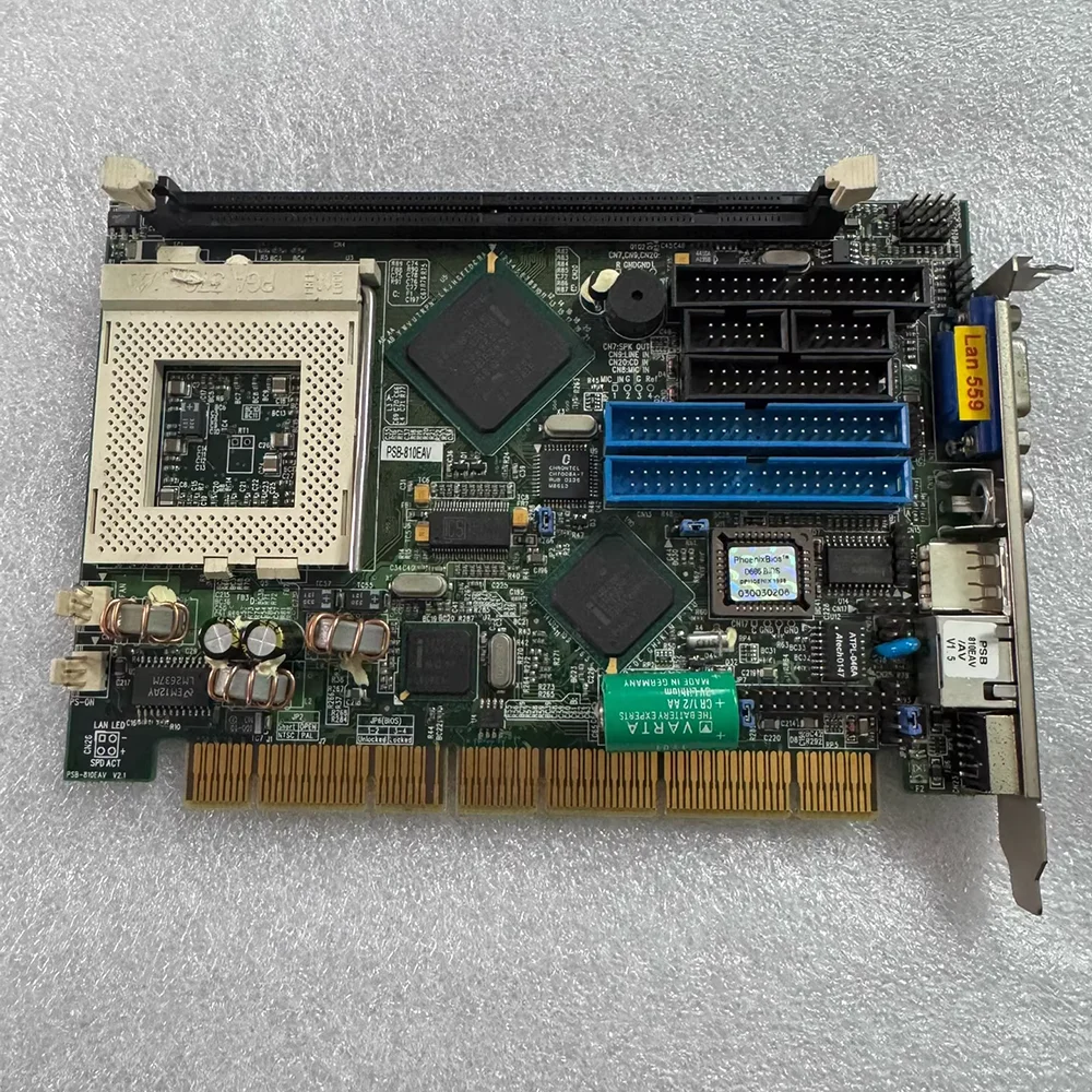 Промышленная материнская плата PSB-810EAV V2.1
Промышленная материнская плата PSB-810EAV V2.1