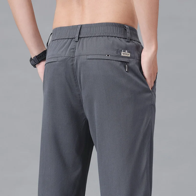Men's Casual Pants Summer Ultrathin Breathable Business Slim Trousers Fashion Classic Korean Comfortable Male Clothing Pants
Men's Casual Pants Summer Ultrathin Breathable Business Slim Trousers Fashion Classic Korean Comfortable Male Clothing Pants