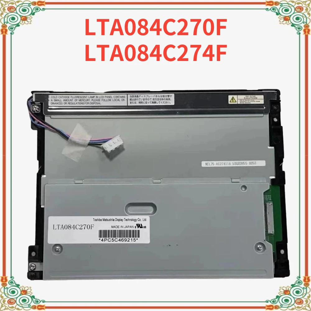 Original 8.4 Inch LCD screen display panel LTA084C270F/LTA084C274F 100% tested Original for Industrial Equipment
Original 8.4 Inch LCD screen display panel LTA084C270F/LTA084C274F 100% tested Original for Industrial Equipment