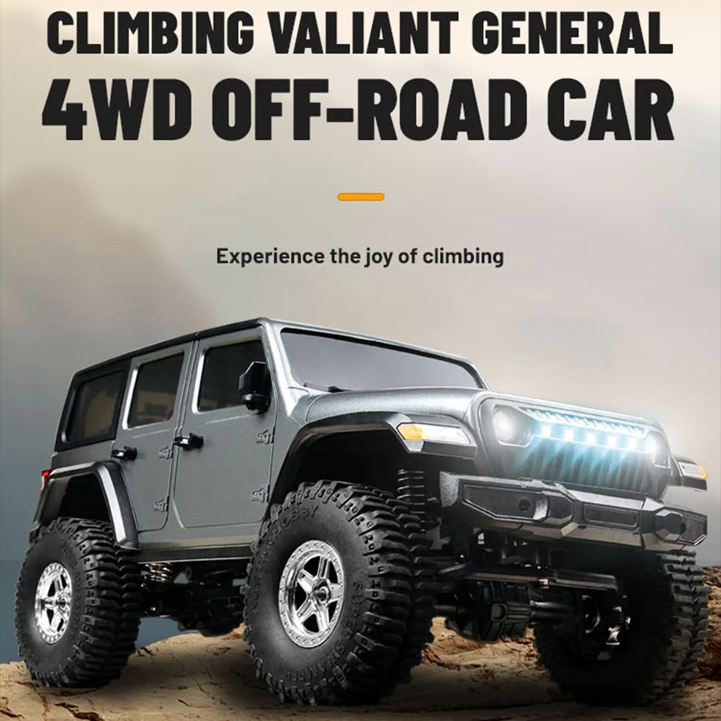 JJRC 1/18 Simulation Wrangler Climbing RC Car Hydraulic Shock Absorber Multi-terrain Speed-adjustable 4WD Off-road Vehicle C8801
JJRC 1/18 Simulation Wrangler Climbing RC Car Hydraulic Shock Absorber Multi-terrain Speed-adjustable 4WD Off-road Vehicle C8801