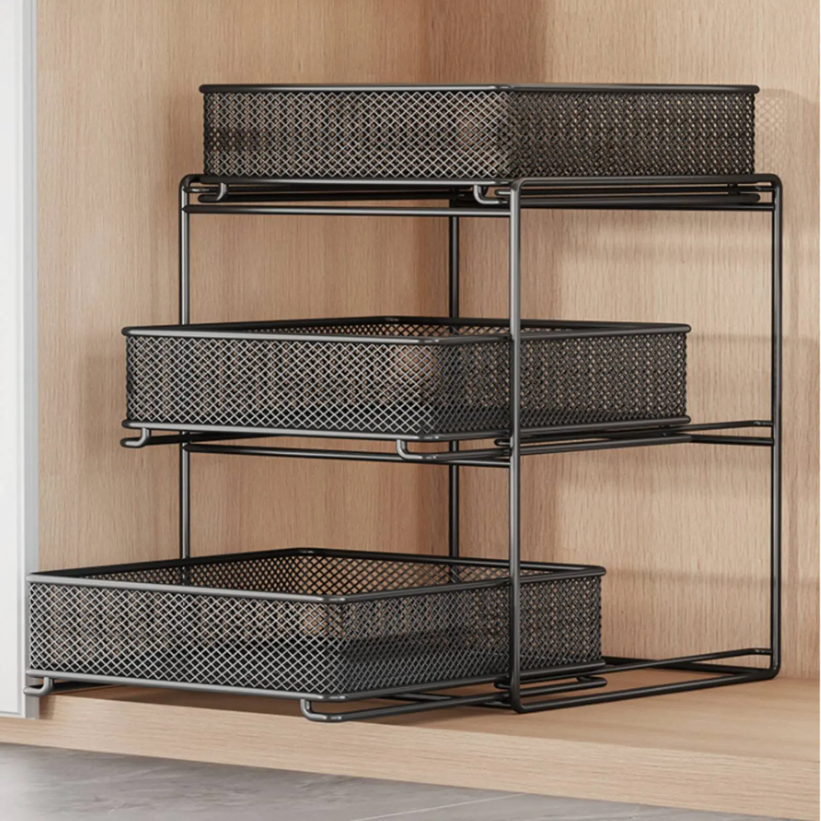 Pull out Organizer Shelf Multi Layer Pull out Drawer Organizer Sliding Storage Drawer Space Saving Under Sink Storage Rack
Pull out Organizer Shelf Multi Layer Pull out Drawer Organizer Sliding Storage Drawer Space Saving Under Sink Storage Rack