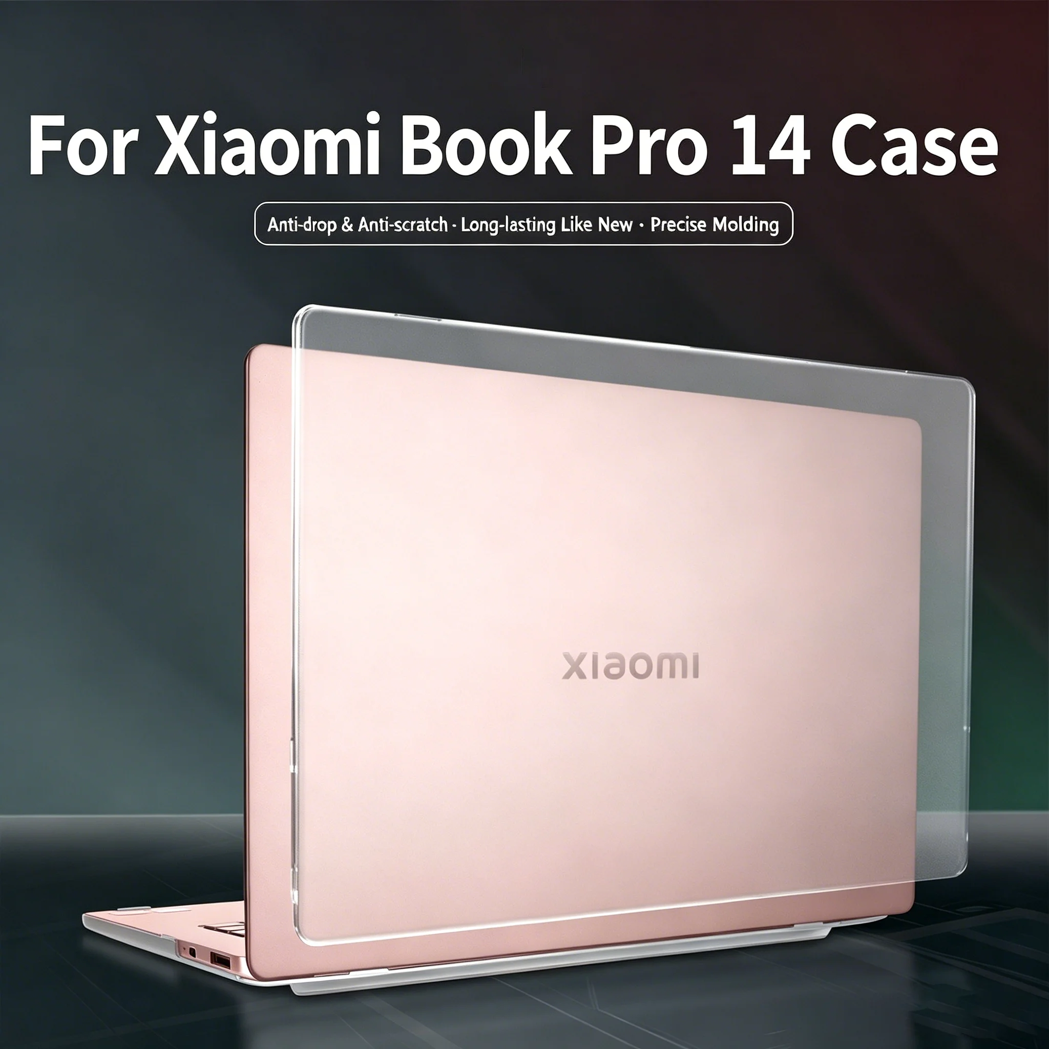Laptop Hard Case For 2026 Xiaomi Book Pro 14 in S1401 Computer Case Matte Protective Shell Anti-Scratch Cover Scratch Resistant
Laptop Hard Case For 2026 Xiaomi Book Pro 14 in S1401 Computer Case Matte Protective Shell Anti-Scratch Cover Scratch Resistant