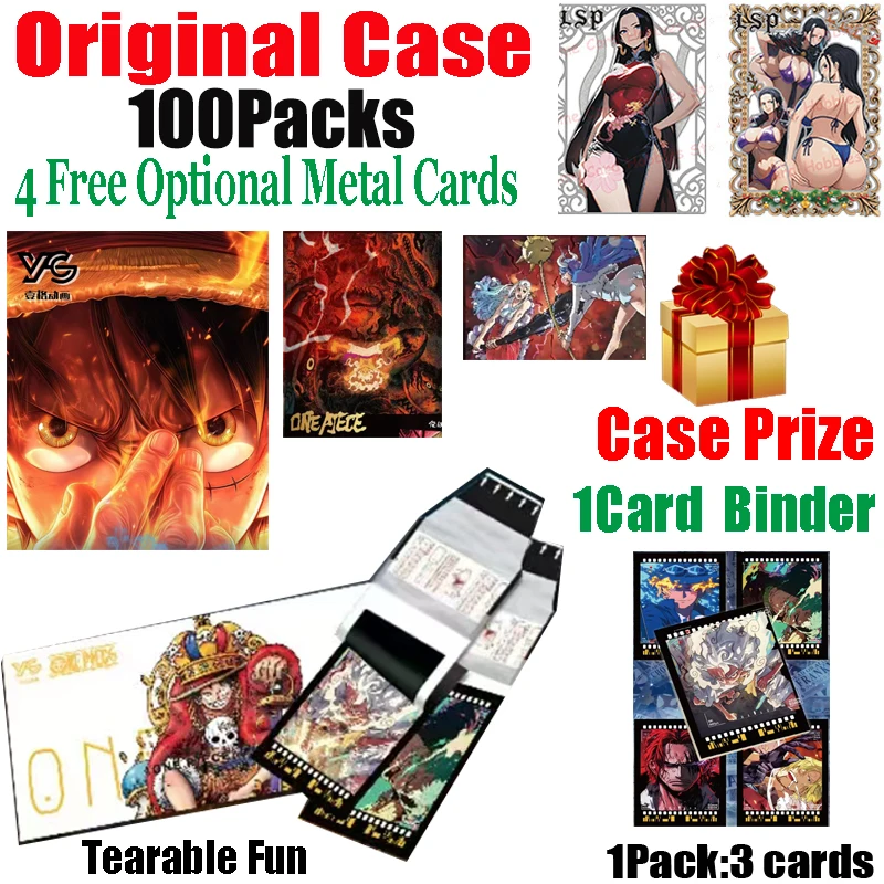 New One Piece Series Tearable Fun Vol.1 by Yige Animation 3 Cards Per Pack 100 Packs Per Carton With Free Card Album Doujin Toy
New One Piece Series Tearable Fun Vol.1 by Yige Animation 3 Cards Per Pack 100 Packs Per Carton With Free Card Album Doujin Toy