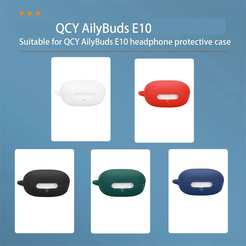 Auroras For QCY AilyBuds E10 Case Silicone Solid Color Shockproof Earphone Accessories Protector For QCY AilyBuds E10 Cover
Auroras For QCY AilyBuds E10 Case Silicone Solid Color Shockproof Earphone Accessories Protector For QCY AilyBuds E10 Cover