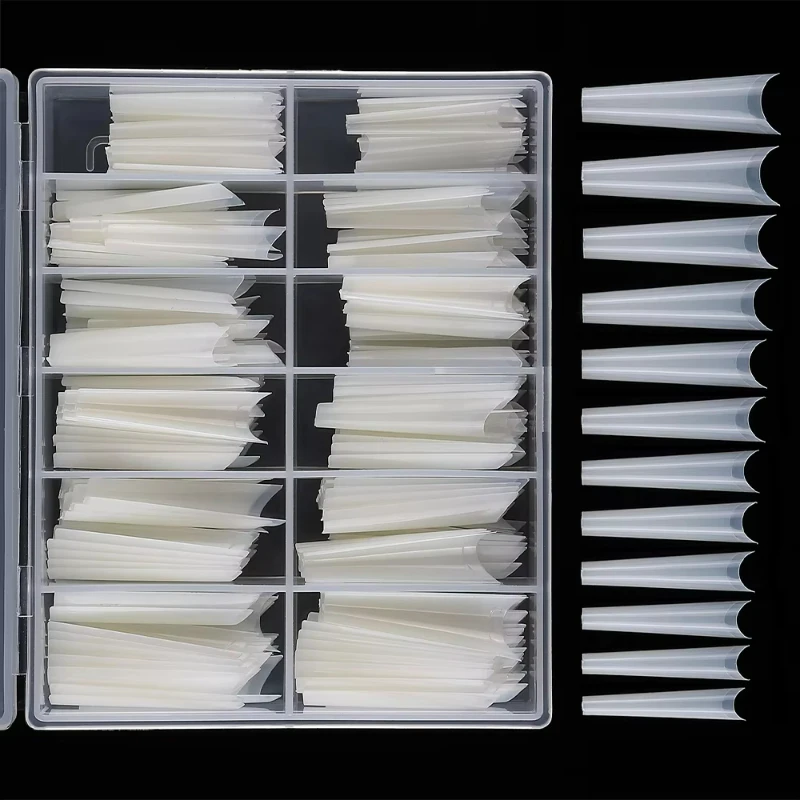 240PCS/Box False Nail Tips Square Straight Extra Long Half Cover Nails Artificial Acrylic False Nail Tips Press On Manicure Tool
240PCS/Box False Nail Tips Square Straight Extra Long Half Cover Nails Artificial Acrylic False Nail Tips Press On Manicure Tool