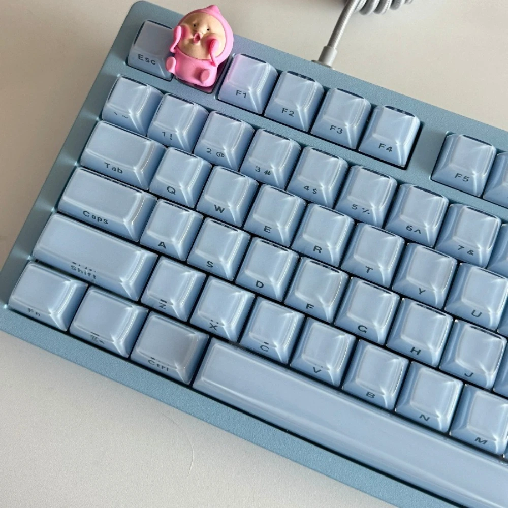 Pink Blue White Jelly Pudding Crystal Side Print OEM Profile Keycap Pretty 113 Key Cap Gamer Mechanical Keyboard AJAZZ Wooting
Pink Blue White Jelly Pudding Crystal Side Print OEM Profile Keycap Pretty 113 Key Cap Gamer Mechanical Keyboard AJAZZ Wooting