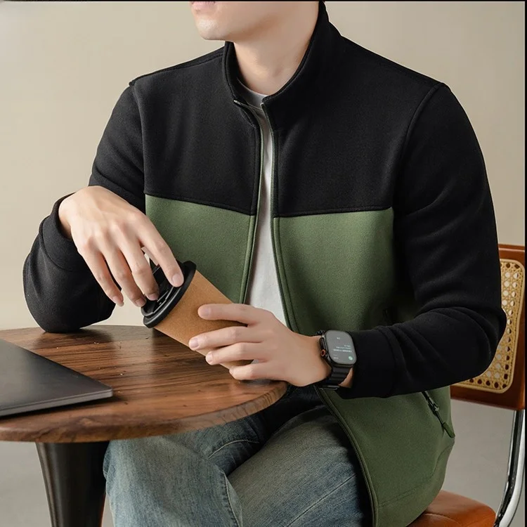 Men's Fce-lined Open-fronted Sweater Thiened Warm Casual Hoodie Double-sided Velvet Outerwear Stand Fit Outdoor Sle
Men's Fce-lined Open-fronted Sweater Thiened Warm Casual Hoodie Double-sided Velvet Outerwear Stand Fit Outdoor Sle