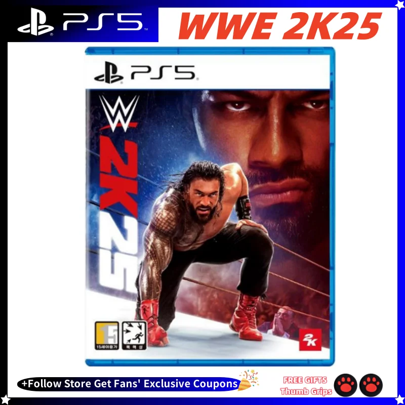 PS5 New Game CD WWE2K25 Sony Playstation 5 Game Card Disc Playstation5 PS5 WWE2K25 Korean version Hong Kong version
PS5 New Game CD WWE2K25 Sony Playstation 5 Game Card Disc Playstation5 PS5 WWE2K25 Korean version Hong Kong version