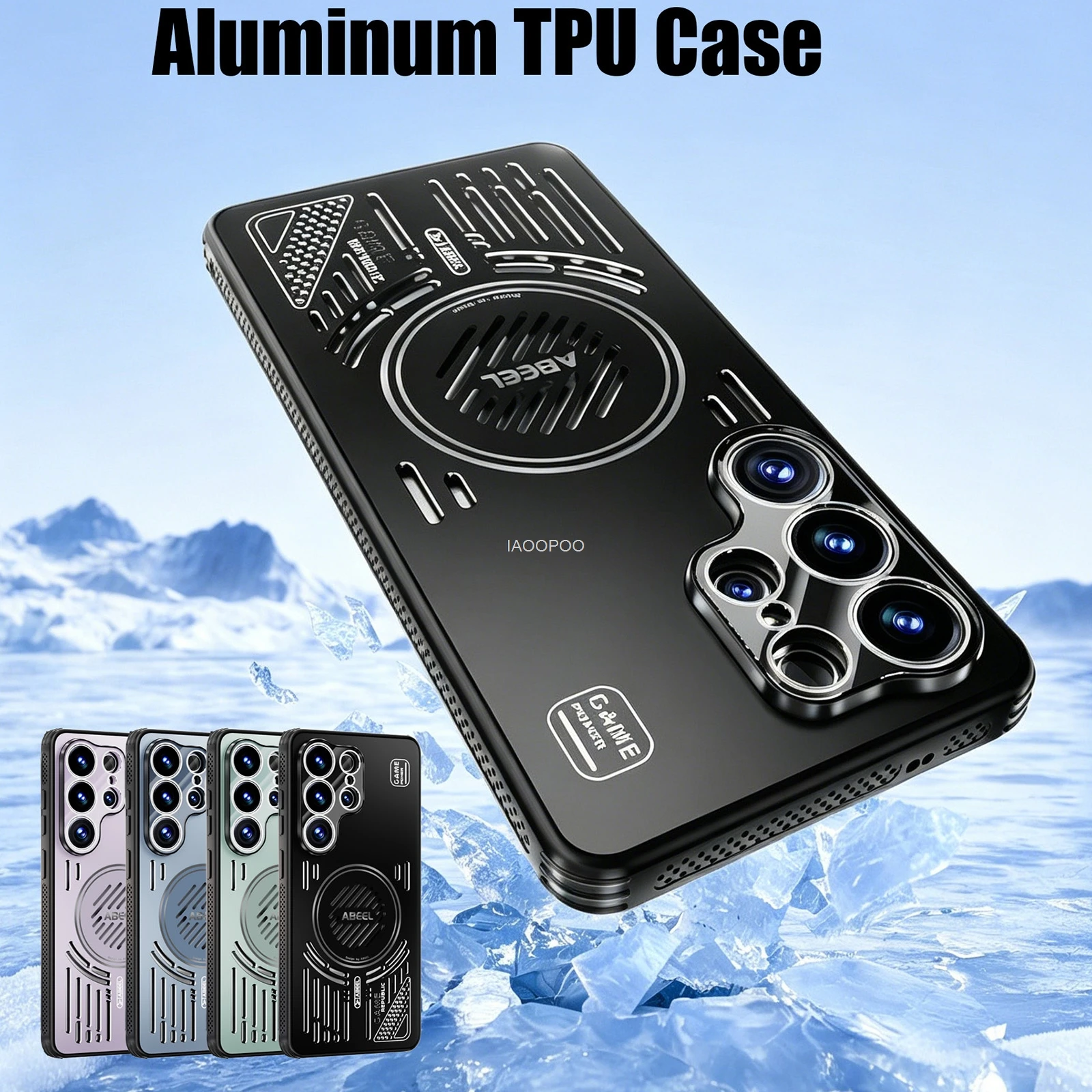 Hollow-out design Aluminum Back TPU Case For Samsung Galaxy 26 S25 Ultra Plus S25 Edge Magnetic Wireless Charging
Hollow-out design Aluminum Back TPU Case For Samsung Galaxy 26 S25 Ultra Plus S25 Edge Magnetic Wireless Charging