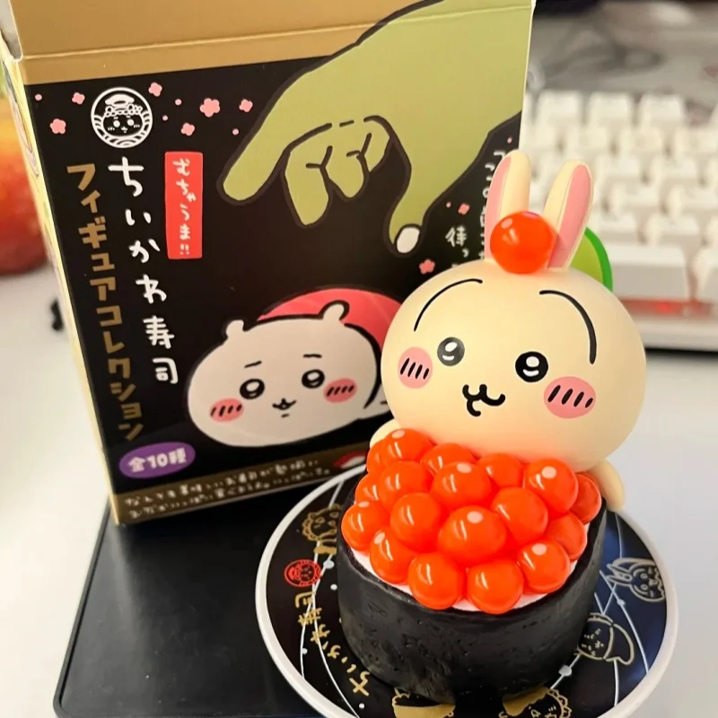 Chiikawa Sushi Series Blind Box Usagi Momonga Hachiware Rakko Kawaii Anime Fgiure Collectible Trendy Toy Figurines Gifts
Chiikawa Sushi Series Blind Box Usagi Momonga Hachiware Rakko Kawaii Anime Fgiure Collectible Trendy Toy Figurines Gifts