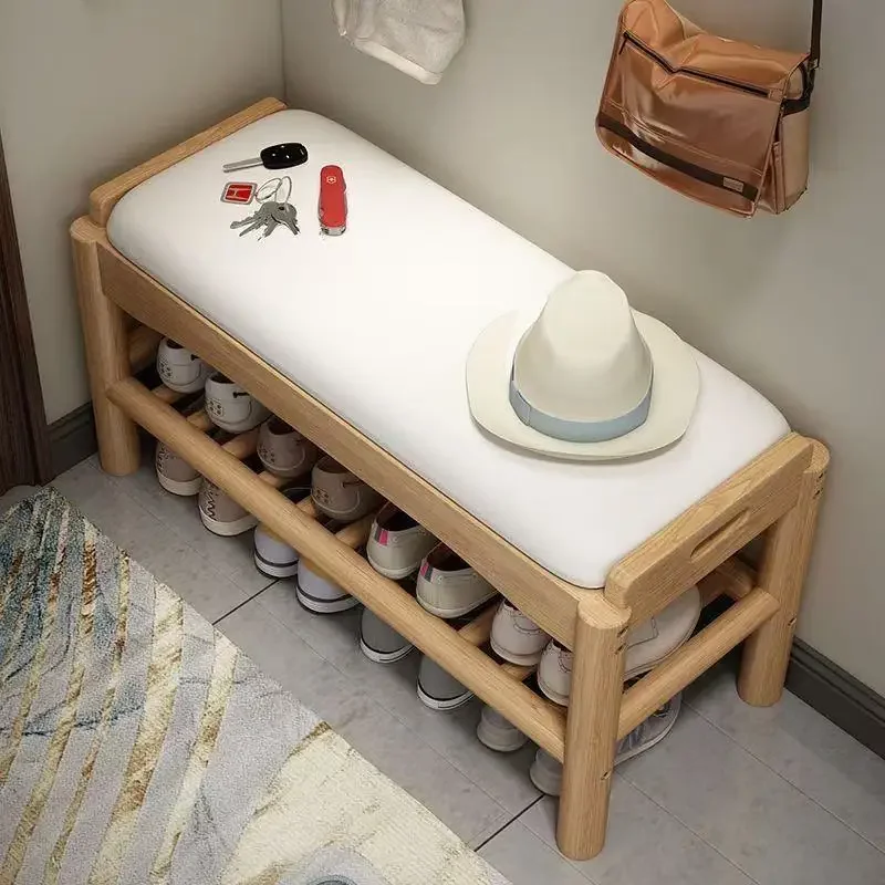 Shoe Changing Stool Entrance Household Shoe Stool Entrance Door Can Sit Shoe Cabinet Sitting Stool Integrated Solid Wood Bench
Shoe Changing Stool Entrance Household Shoe Stool Entrance Door Can Sit Shoe Cabinet Sitting Stool Integrated Solid Wood Bench