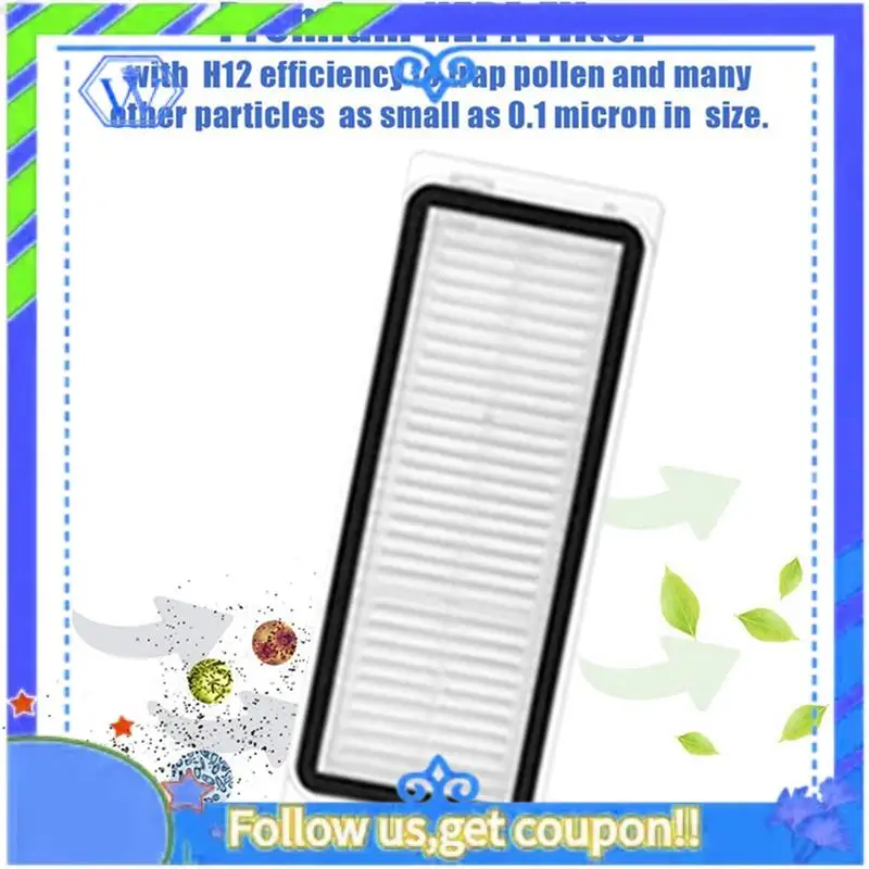 24Pcs Spare Parts Accessories For Dreame Bot L30 Ultra Robot Vacuum Cleaner Main Side Brush, Filter, Mop Rag, Dust Bag-A
24Pcs Spare Parts Accessories For Dreame Bot L30 Ultra Robot Vacuum Cleaner Main Side Brush, Filter, Mop Rag, Dust Bag-A