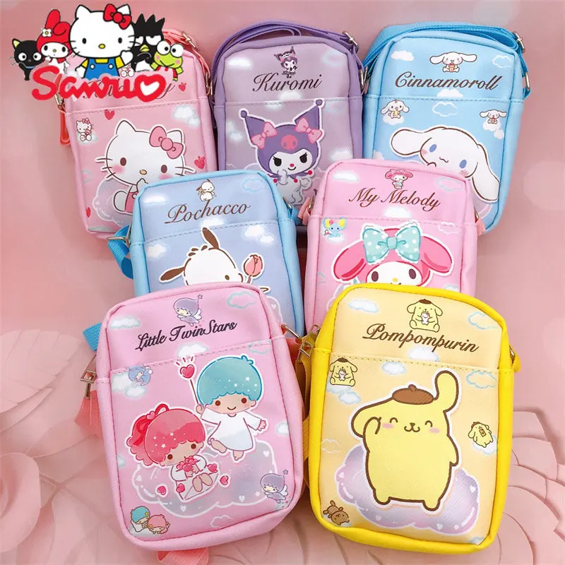 MINISO Melody Kuromi Hello Kitty Cinnamoroll Pochacco Cartoon Children's Shoulder Bag Collection PU Japanese Diagonal Cross
MINISO Melody Kuromi Hello Kitty Cinnamoroll Pochacco Cartoon Children's Shoulder Bag Collection PU Japanese Diagonal Cross