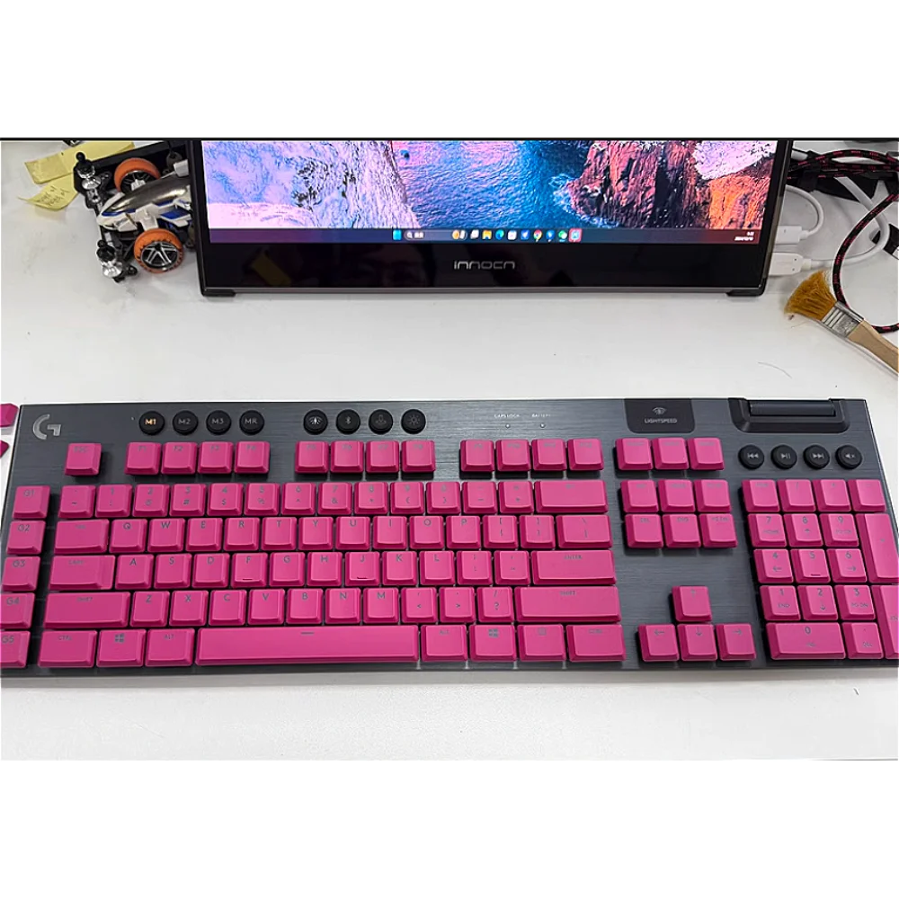 For Logitech G915/G913/G815/G813/TKL Series Mechanical Keyboard RGB Backlit Keycaps Set Durable, Anti-Fade
For Logitech G915/G913/G815/G813/TKL Series Mechanical Keyboard RGB Backlit Keycaps Set Durable, Anti-Fade