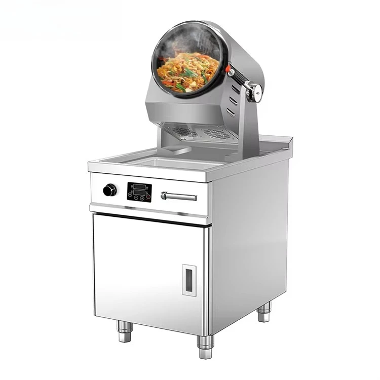 Popular Food Cooking Machine in Restaurant Commercial Stir Fry Cooking Robot Smart Fried Rice Machine
Popular Food Cooking Machine in Restaurant Commercial Stir Fry Cooking Robot Smart Fried Rice Machine