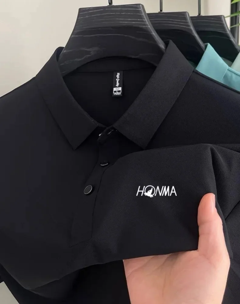 Summer men's luxury ice silk short sleeved polo shirt high-end brand letter printed business casual sports high quality golf top
Summer men's luxury ice silk short sleeved polo shirt high-end brand letter printed business casual sports high quality golf top