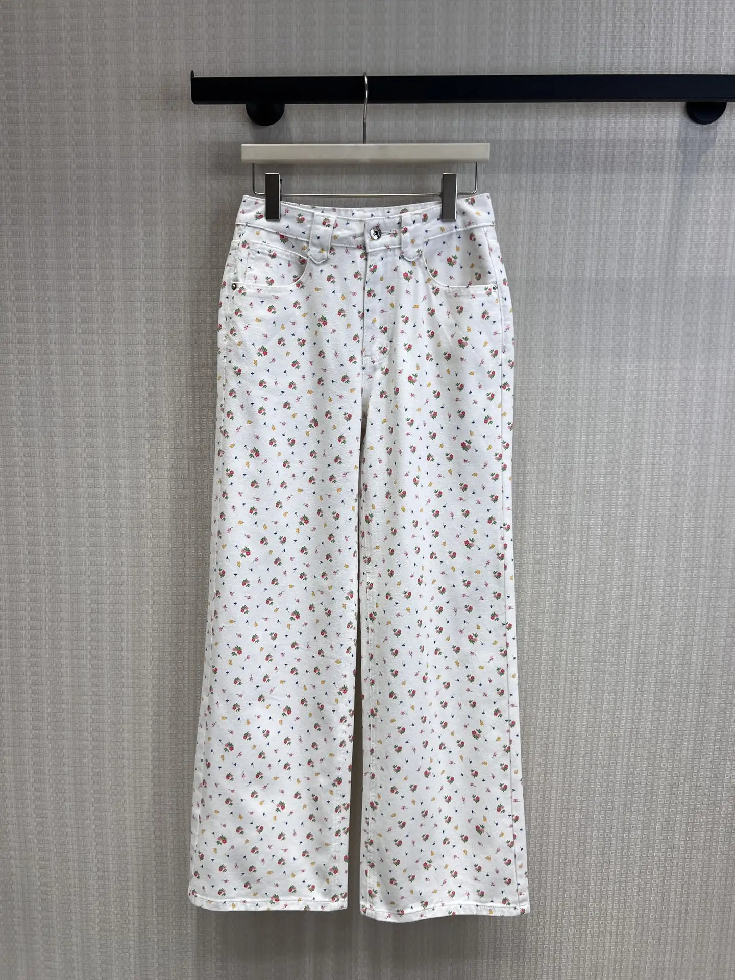 Retro Floral Print High Waist Straight Leg Jeans Slimming Versatile Daily Commute Slim Fit Women's Summer Denim Pants
Retro Floral Print High Waist Straight Leg Jeans Slimming Versatile Daily Commute Slim Fit Women's Summer Denim Pants
