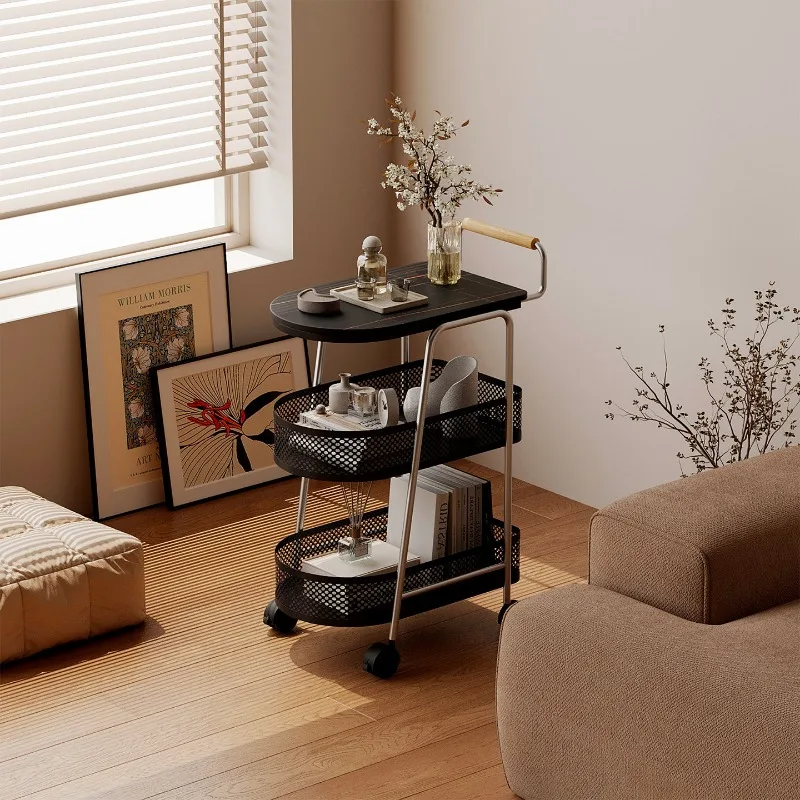 Modern Minimalist Rolling Side Table Mobile Multi-layer Bedside Cabinet Living Room Bedroom Furniture Simple Home Storage Rack
Modern Minimalist Rolling Side Table Mobile Multi-layer Bedside Cabinet Living Room Bedroom Furniture Simple Home Storage Rack