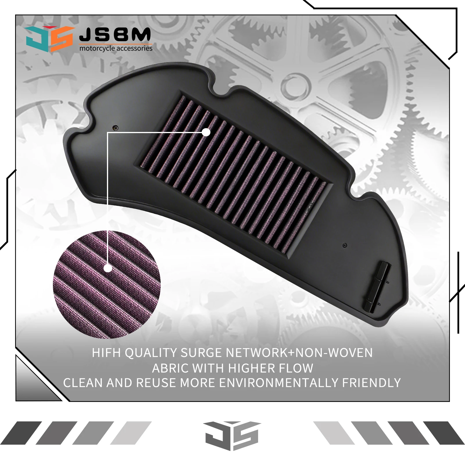 JSBM Motorcycle Accessories High Flow Air Filter For Honda SH125 SH150 PES125 PES150 PS125 PS150 NES125 NES150 SES125 Dylan 125
JSBM Motorcycle Accessories High Flow Air Filter For Honda SH125 SH150 PES125 PES150 PS125 PS150 NES125 NES150 SES125 Dylan 125
