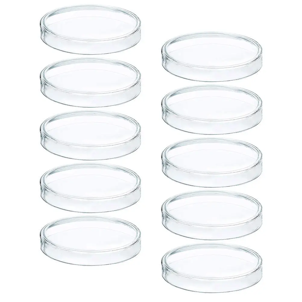 10Pcs Chemistry Petri Dishes with Lids 100Mm Clear Heat Resistant Plastic Culture Dishes for Science Labs Students Research Lab
10Pcs Chemistry Petri Dishes with Lids 100Mm Clear Heat Resistant Plastic Culture Dishes for Science Labs Students Research Lab