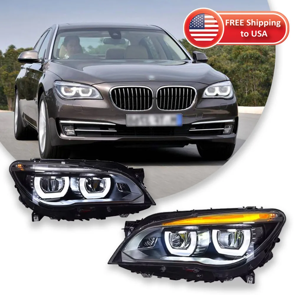Car Headlights For BMW 7 Series F01 F02 2009-2014 LED Car Lamps Daytime Running Lights Dynamic Turn Signals Car Accessories
Car Headlights For BMW 7 Series F01 F02 2009-2014 LED Car Lamps Daytime Running Lights Dynamic Turn Signals Car Accessories