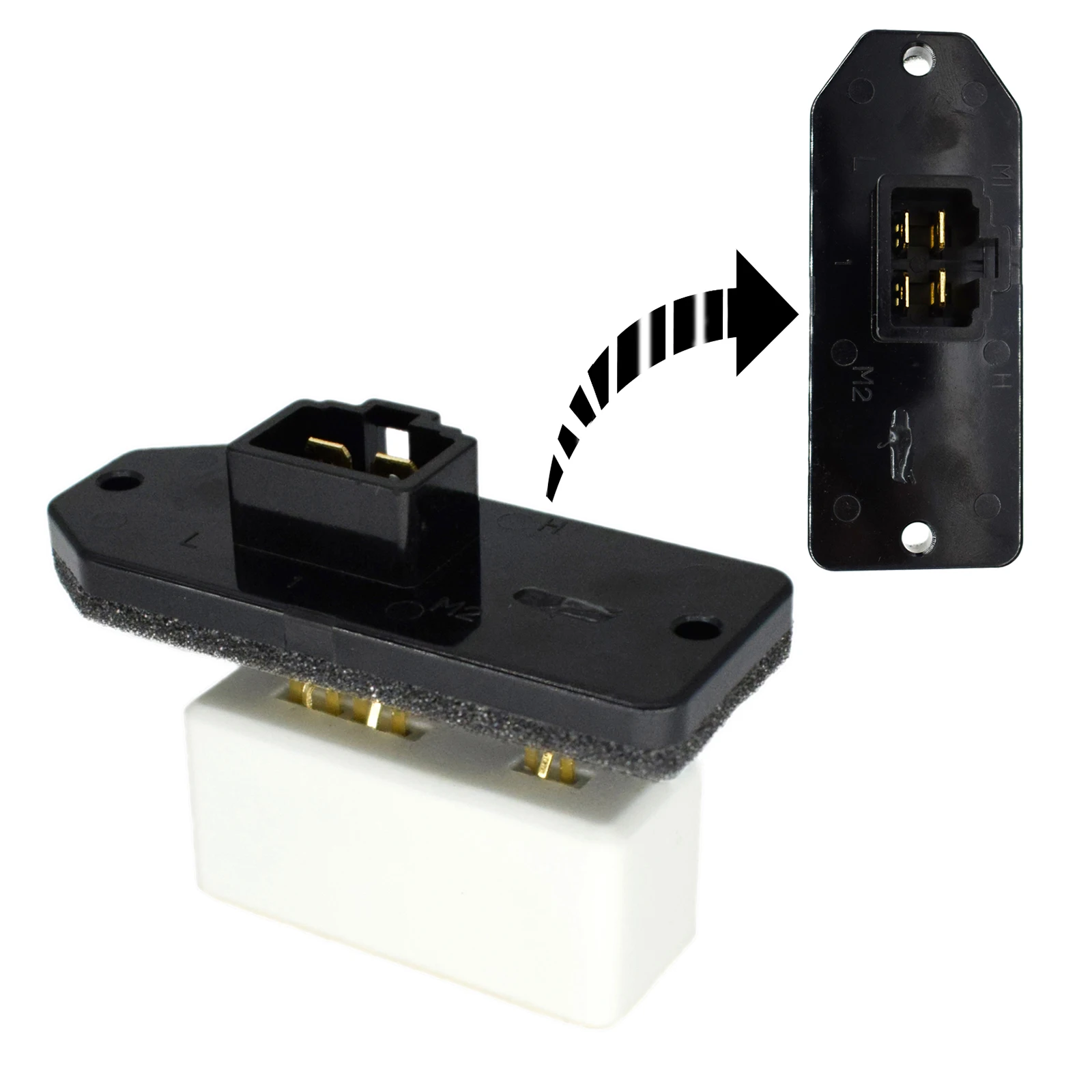 Heater Blower Fan Resistor For Dodge Ram 1500 2500 3500 1994-2008 Jeep Grand Cherokee Pickup 68004539AA HVAC A/C Car Accessories
Heater Blower Fan Resistor For Dodge Ram 1500 2500 3500 1994-2008 Jeep Grand Cherokee Pickup 68004539AA HVAC A/C Car Accessories