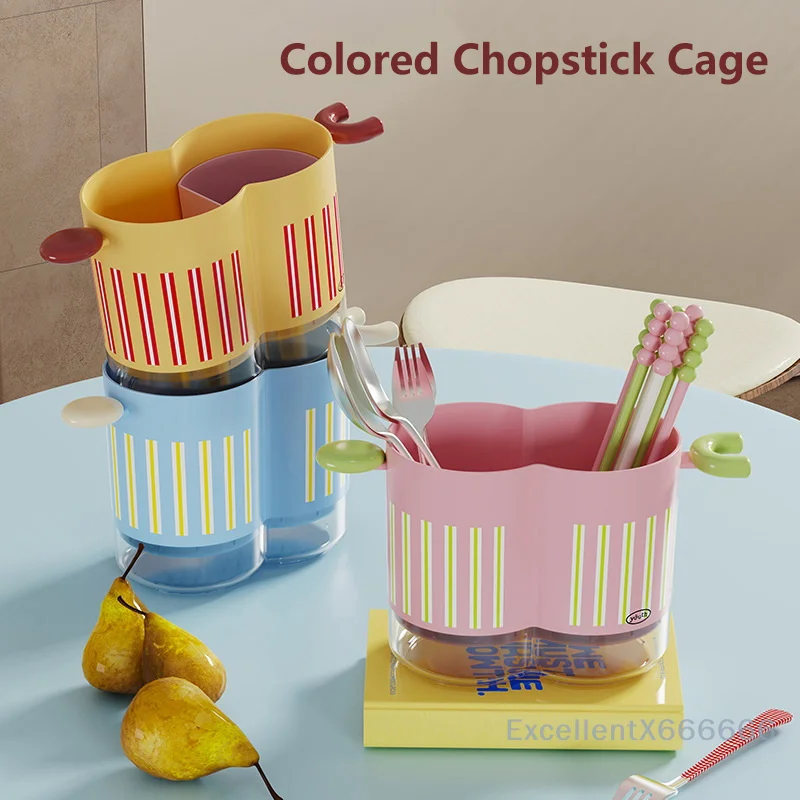 Dopamine Kitchen Chopstick Holder Multifunctional With Drain Round Storage Rack Classified High Value Drain Chopstick Cage Home
Dopamine Kitchen Chopstick Holder Multifunctional With Drain Round Storage Rack Classified High Value Drain Chopstick Cage Home