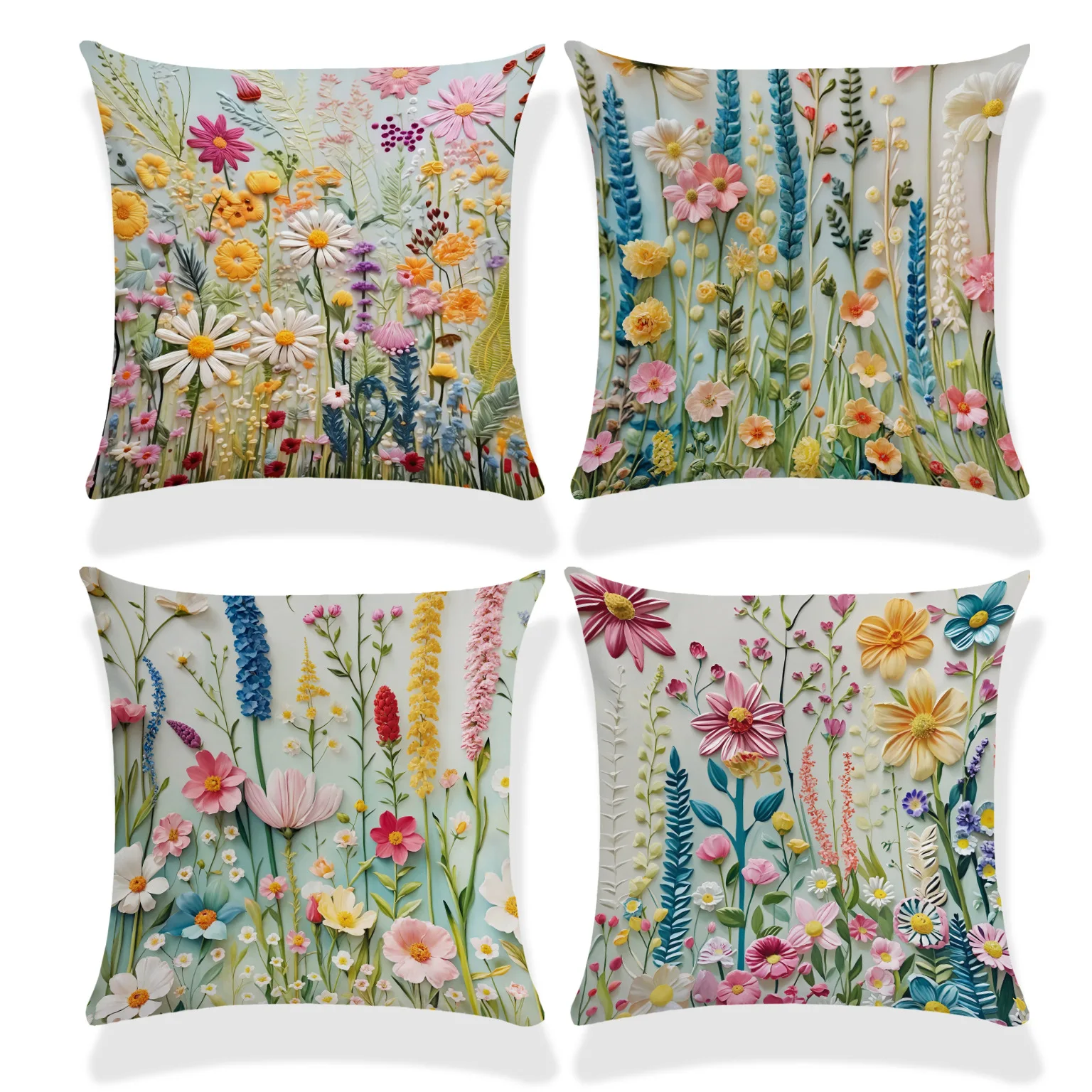 Vintage Floral Cushion Cover for Home Decoration Bedroom Living Room Car Sofa Decoration Pillow Cover 
Vintage Floral Cushion Cover for Home Decoration Bedroom Living Room Car Sofa Decoration Pillow Cover