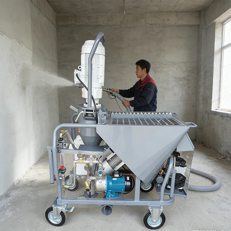 Customized High Efficiency Gypsum Spraying Machine Mortar Sprayer Cement Plaster Pump Tools for Construction Building Site
Customized High Efficiency Gypsum Spraying Machine Mortar Sprayer Cement Plaster Pump Tools for Construction Building Site