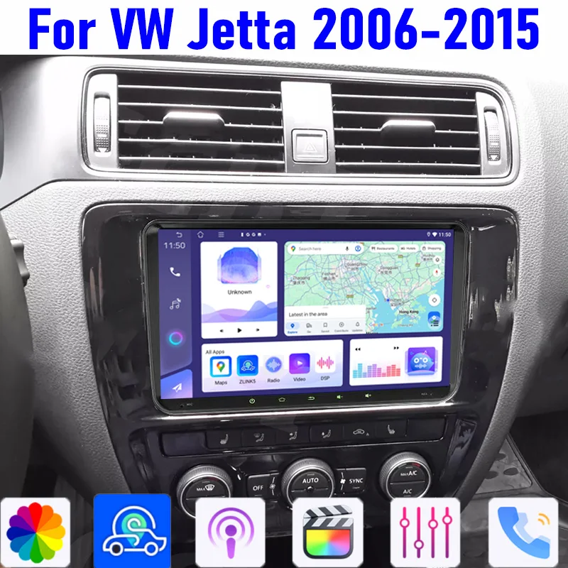 9" For VW Jetta 2006-2015 Apple Carplay Android 13 Auto Head Unit Car Radi Intelligent System Multimedia Player GPS WIFI 4-64GB
9" For VW Jetta 2006-2015 Apple Carplay Android 13 Auto Head Unit Car Radi Intelligent System Multimedia Player GPS WIFI 4-64GB