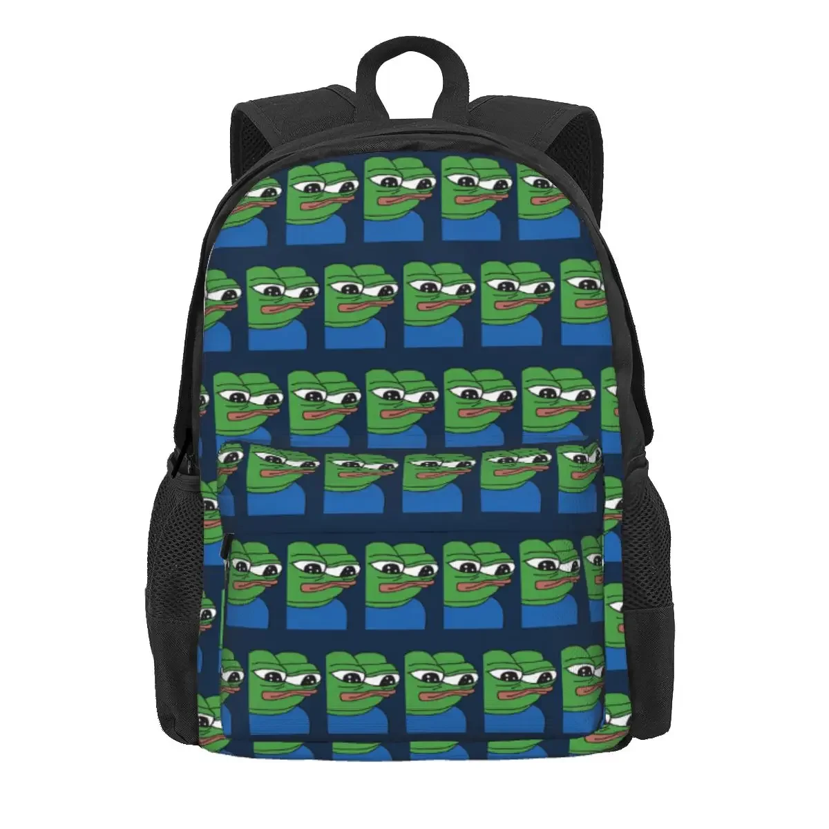 Pepe The Frog Apu Apustaja Backpack Daypack Large Capacity Kids BookBag School Bag Shoulder Bags for Men Women
Pepe The Frog Apu Apustaja Backpack Daypack Large Capacity Kids BookBag School Bag Shoulder Bags for Men Women