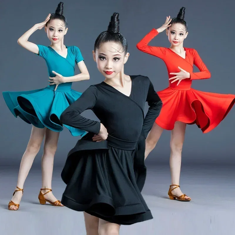 Latin Dance Dress for Girl Ballroom Dancing Kid Competition Dance Costumes Tango Dress Children Practice Dancing Wear Clothing
Latin Dance Dress for Girl Ballroom Dancing Kid Competition Dance Costumes Tango Dress Children Practice Dancing Wear Clothing