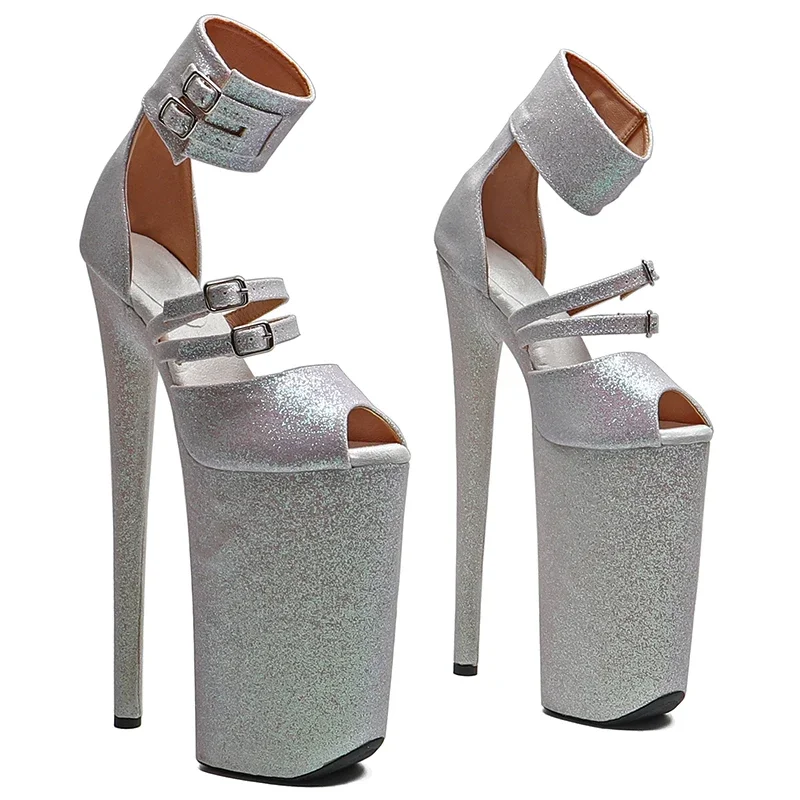 Leecabe 26CM/10inches Glitter Upper sexy exotic High Heel platform party sandals stripper heel Pole Dance shoes
Leecabe 26CM/10inches Glitter Upper sexy exotic High Heel platform party sandals stripper heel Pole Dance shoes