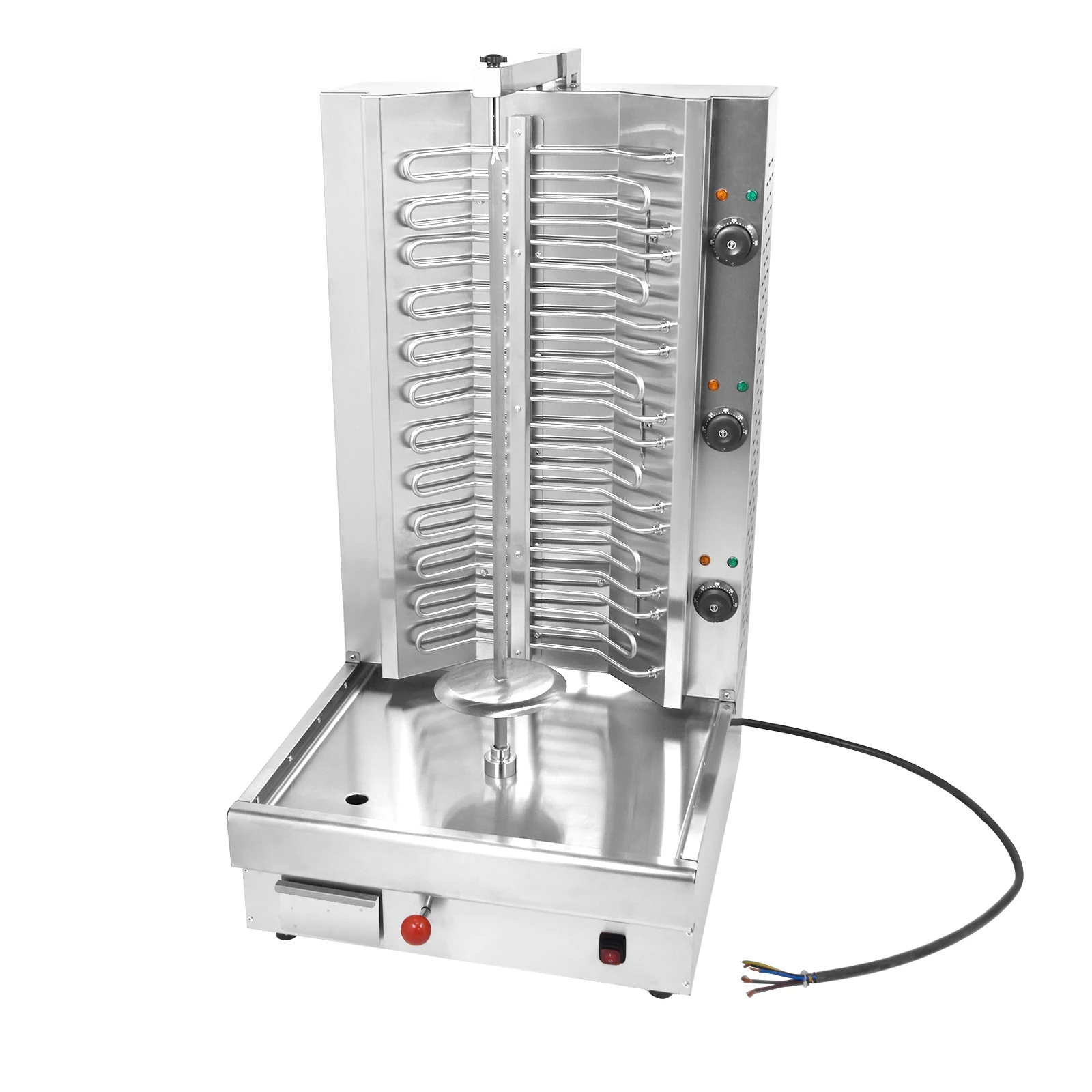 Commercial Counter Top Bbq Rotating Kebab Electric Kebab Grill Chicken Shawarma Machine
Commercial Counter Top Bbq Rotating Kebab Electric Kebab Grill Chicken Shawarma Machine