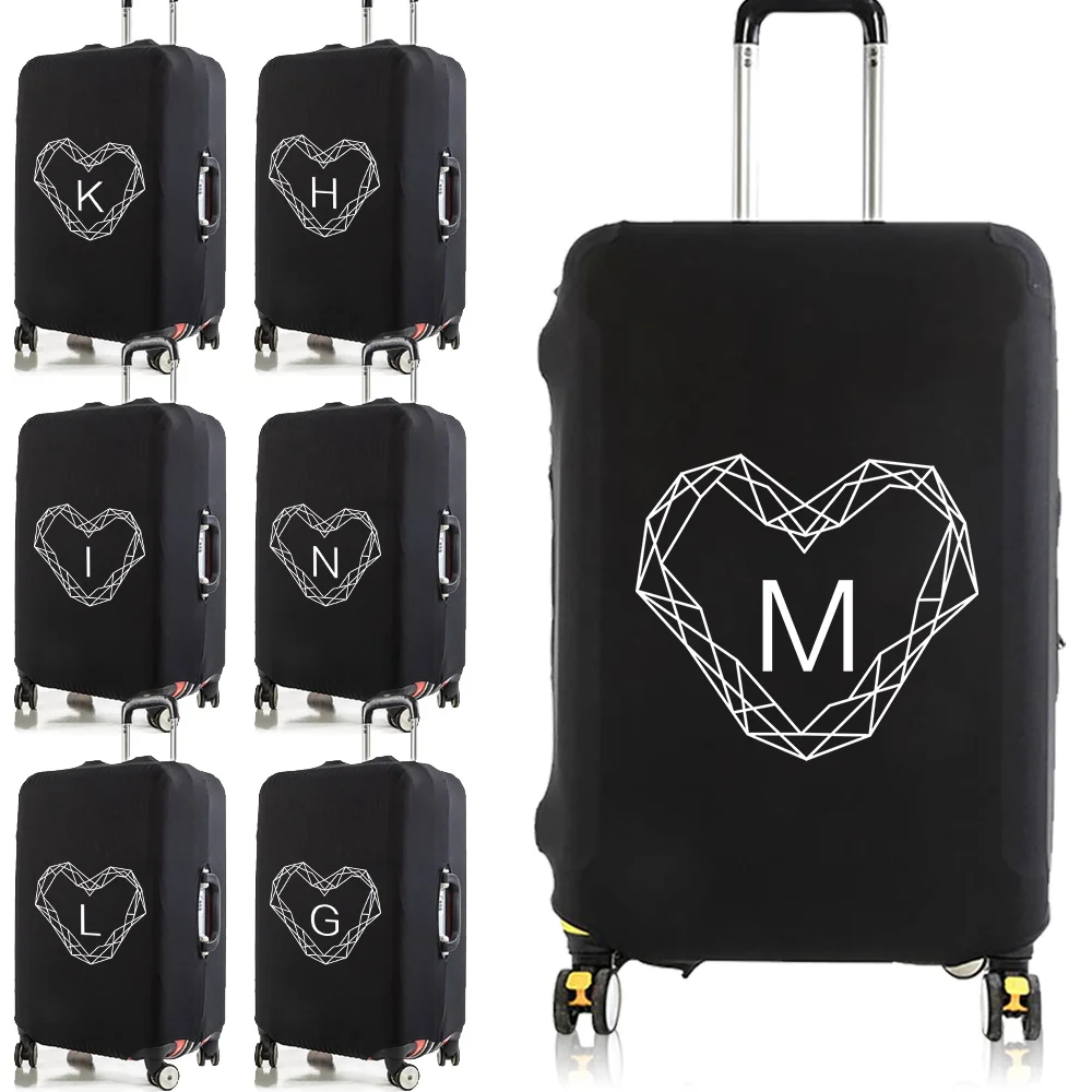Luggage Covers Protector Travel Luggage Suitcase Protective Cover Stretch Dust Covers for Travel Accessories Diamond Letter
Luggage Covers Protector Travel Luggage Suitcase Protective Cover Stretch Dust Covers for Travel Accessories Diamond Letter