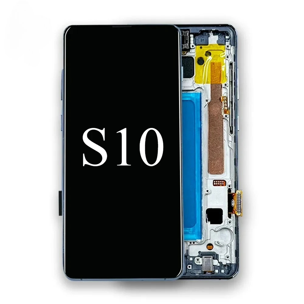 С рамкой для Samsung Galaxy S10 Plus S10+ G975 G975F ЖК-дисплей Цифровой сенсорный экран для Samsung Galaxy S10 G973F в сборе
С рамкой для Samsung Galaxy S10 Plus S10+ G975 G975F ЖК-дисплей Цифровой сенсорный экран для Samsung Galaxy S10 G973F в сборе