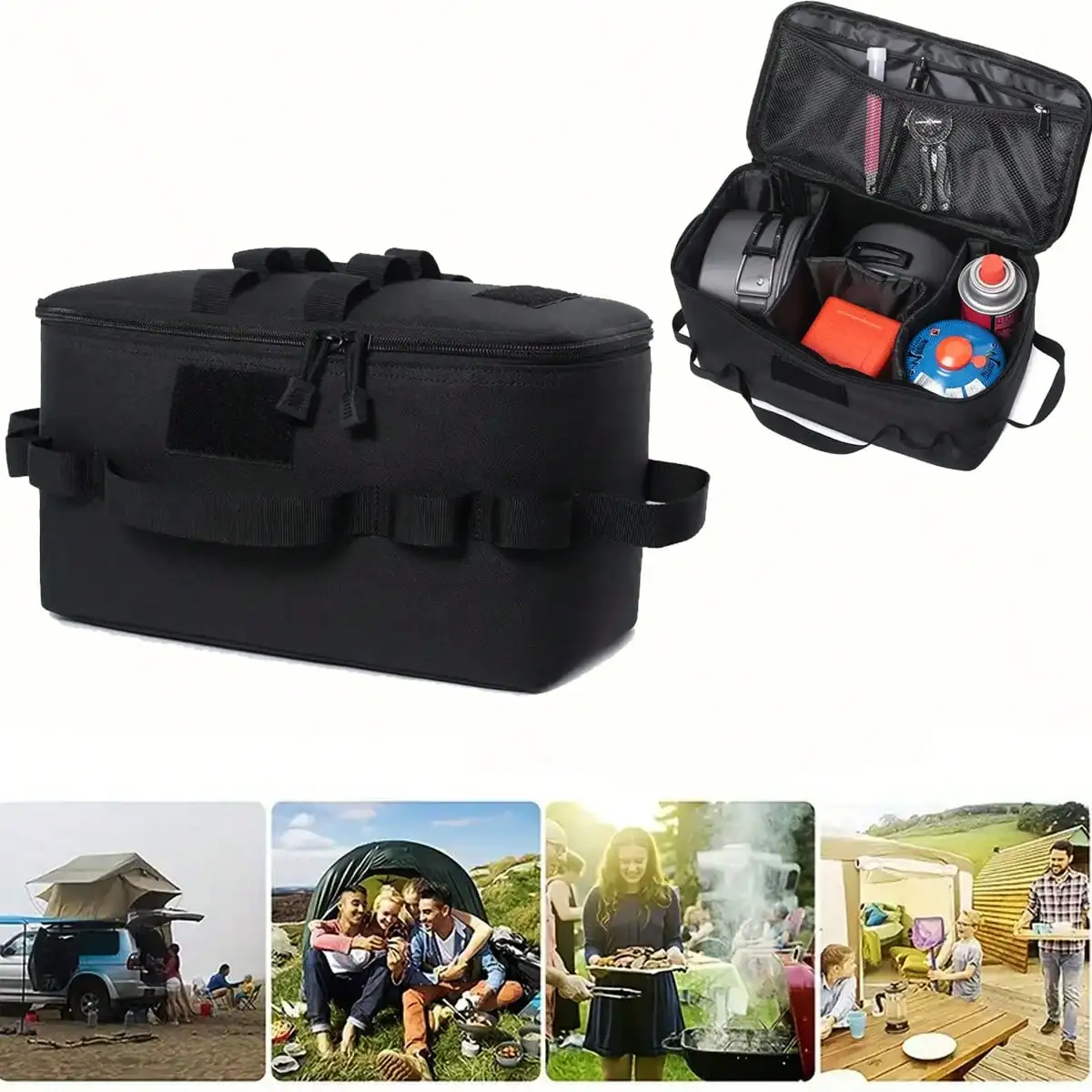 1pc Organize Your Camping Trip With This Multifunctional Outdoor Gas Tank Storage Bag!
1pc Organize Your Camping Trip With This Multifunctional Outdoor Gas Tank Storage Bag!