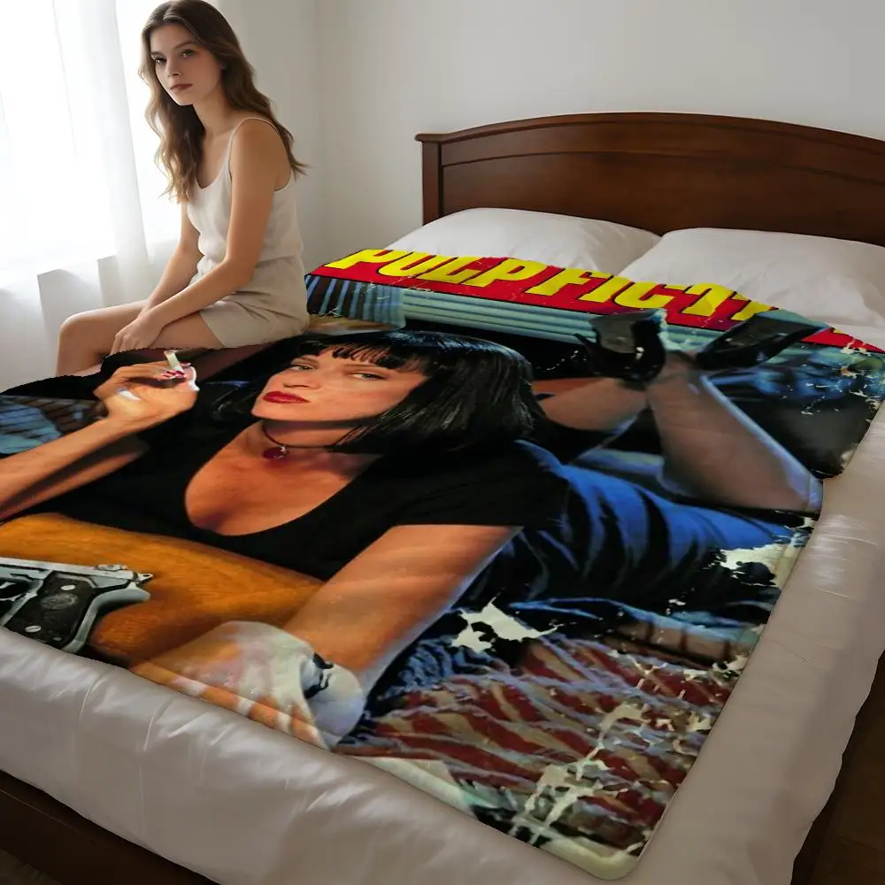Throw High-Density Short Plush Blanket For Sofa Nap Air-Conditioned Room Soft Skin-Friendly Pulp Fiction Movie Anime
Throw High-Density Short Plush Blanket For Sofa Nap Air-Conditioned Room Soft Skin-Friendly Pulp Fiction Movie Anime