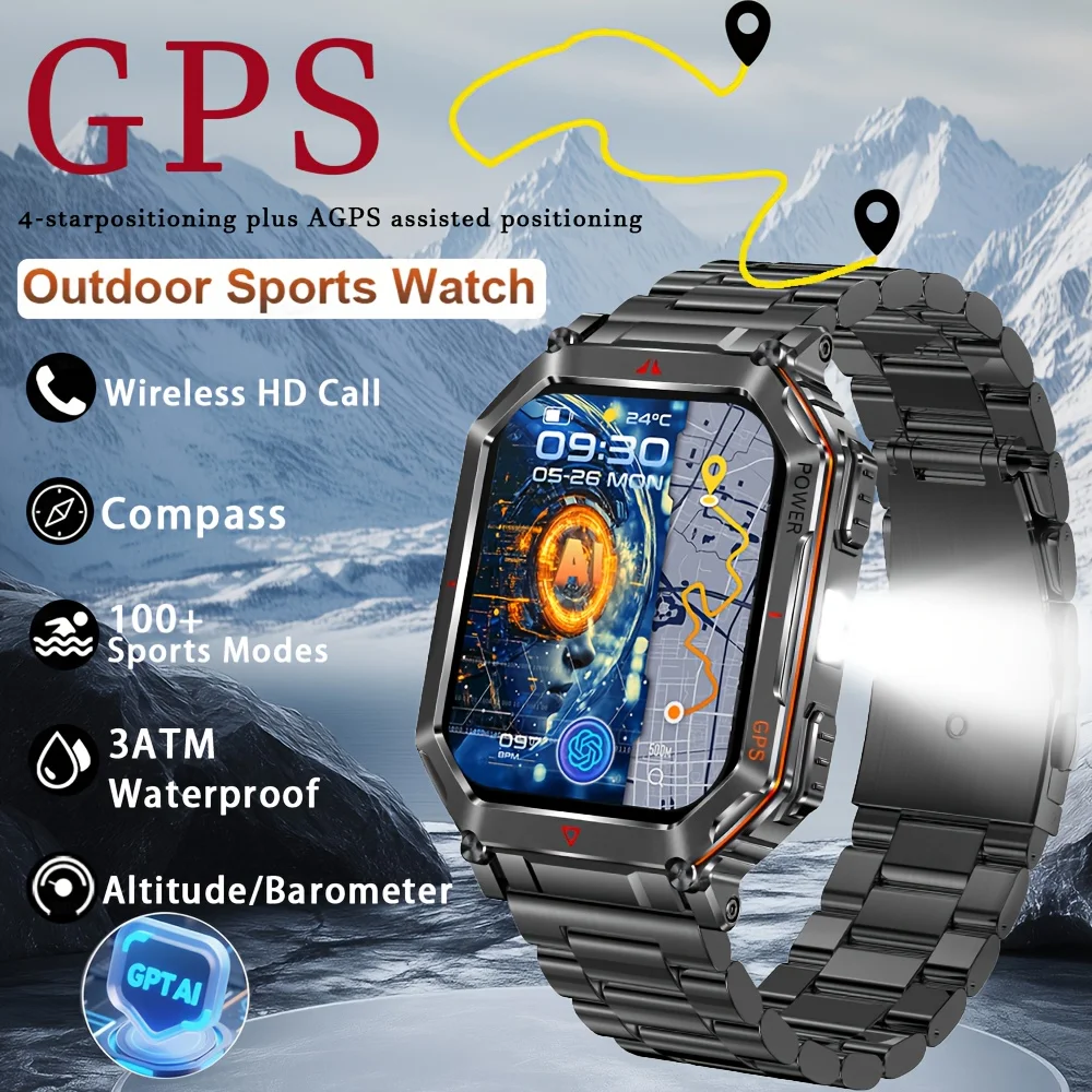 New GPS Smart Watch Men Women Bluetooth Call Fitness Clock 630mAh Battery IP68 Waterproof Sports Smartwatch For Xiaomi Android 
New GPS Smart Watch Men Women Bluetooth Call Fitness Clock 630mAh Battery IP68 Waterproof Sports Smartwatch For Xiaomi Android