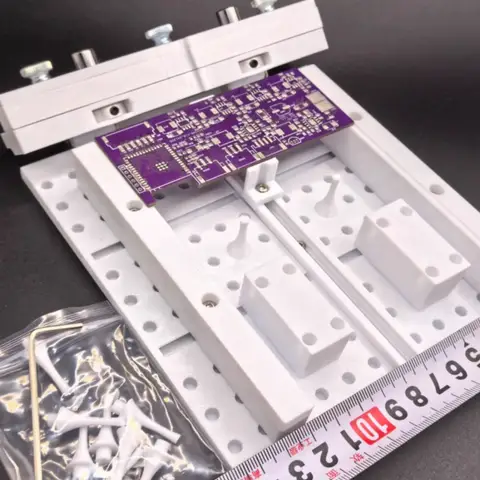PCB Stencil Screen Printing Table Steel Plate Printing Table Steel Plate SMT Solder Paste Printing Manual Small Screen Printing