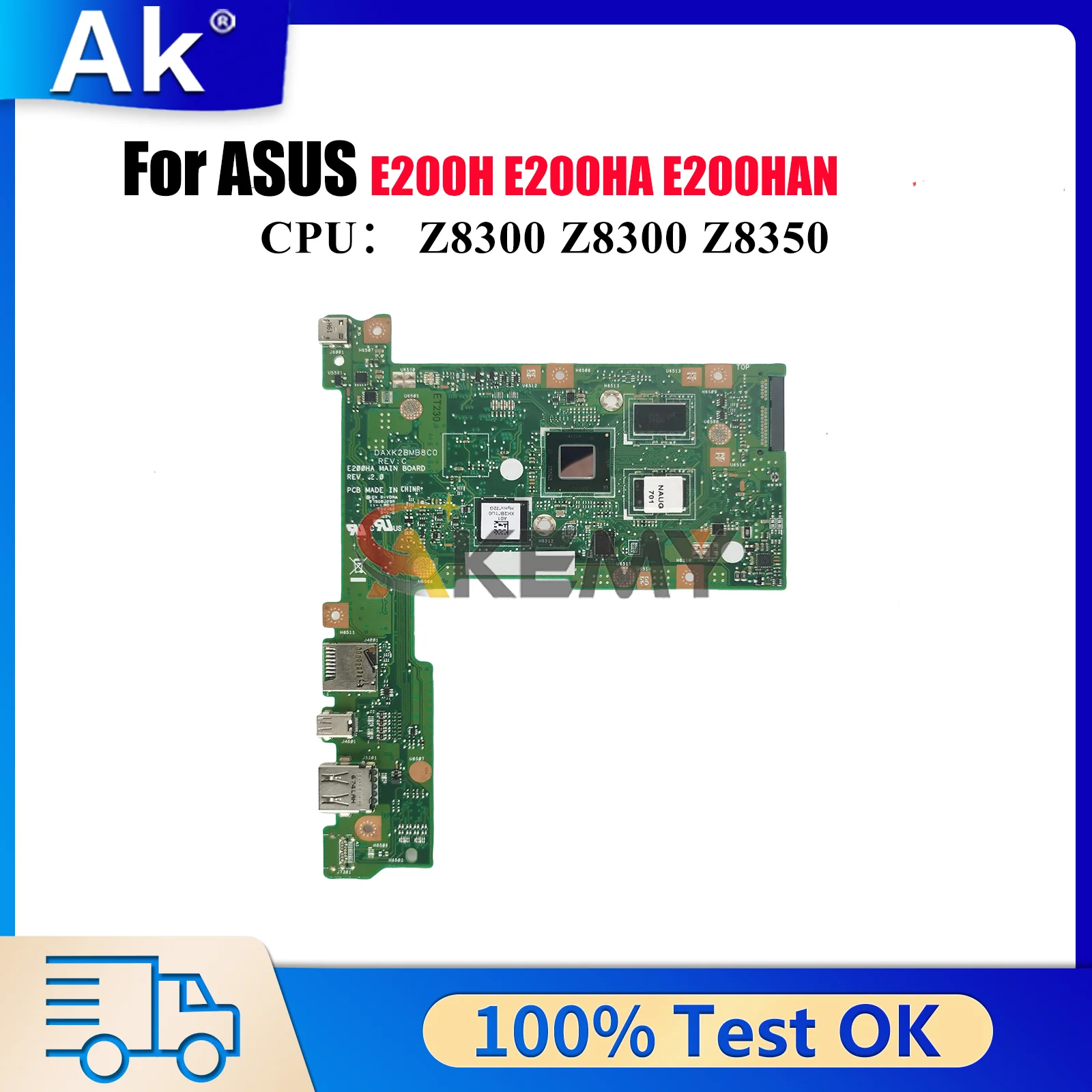 E200HA Материнская плата для ноутбука ASUS EeeBook E200H E200HA E200HAN Материнская плата для ноутбука с Z8300 100% тестирование ОК быстрая доставка stk
E200HA Материнская плата для ноутбука ASUS EeeBook E200H E200HA E200HAN Материнская плата для ноутбука с Z8300 100% тестирование ОК быстрая доставка stk