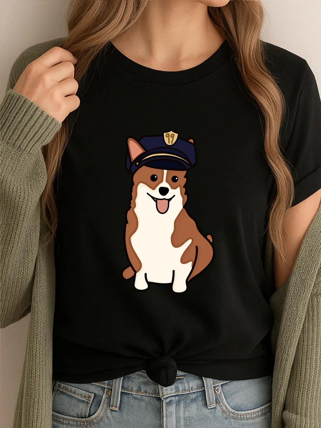 Newest Graphic Tshirt Cheddar With Police Hat Vintage T Shirt Men High Quality Comfortable Shirts For Men
Newest Graphic Tshirt Cheddar With Police Hat Vintage T Shirt Men High Quality Comfortable Shirts For Men