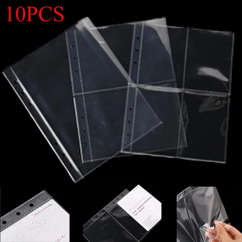 10PCS 1/2/4 Compartment A5 Flipchart Folder Album Filler Inner Sleeve Postcard Game Card Collector Display Protective Sleeve
10PCS 1/2/4 Compartment A5 Flipchart Folder Album Filler Inner Sleeve Postcard Game Card Collector Display Protective Sleeve