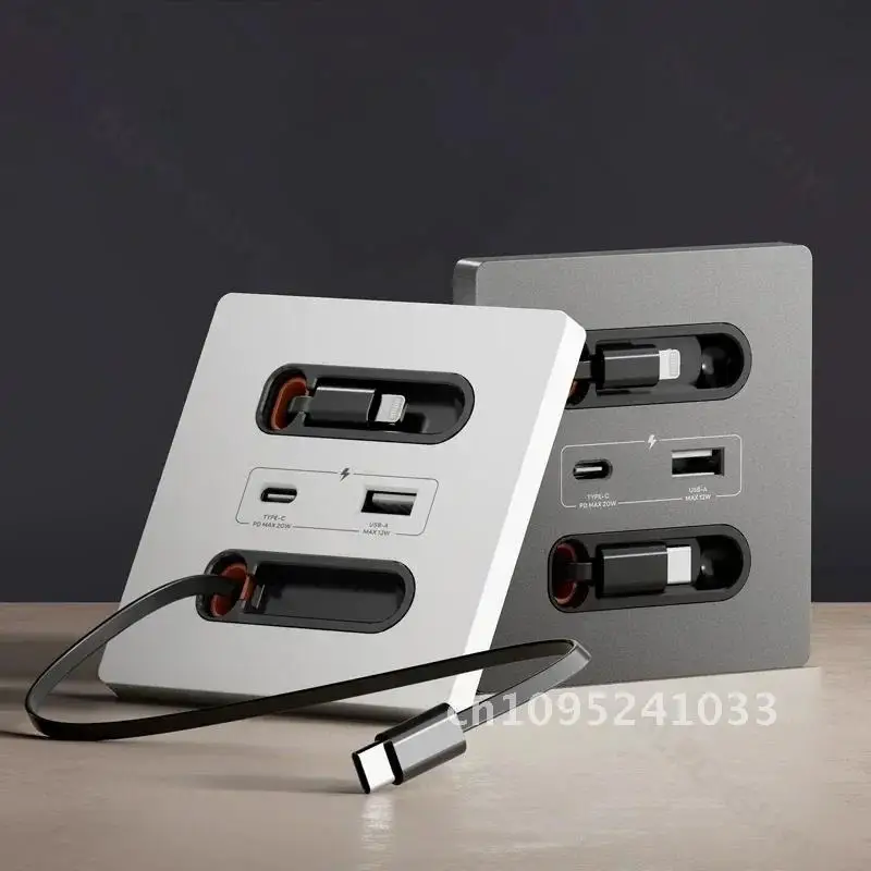 White Universal Smart Glass With Telescopic charging line 20W Fast C Port Outlet Plug Type Wall Charge Power Socket Tempered USB
White Universal Smart Glass With Telescopic charging line 20W Fast C Port Outlet Plug Type Wall Charge Power Socket Tempered USB
