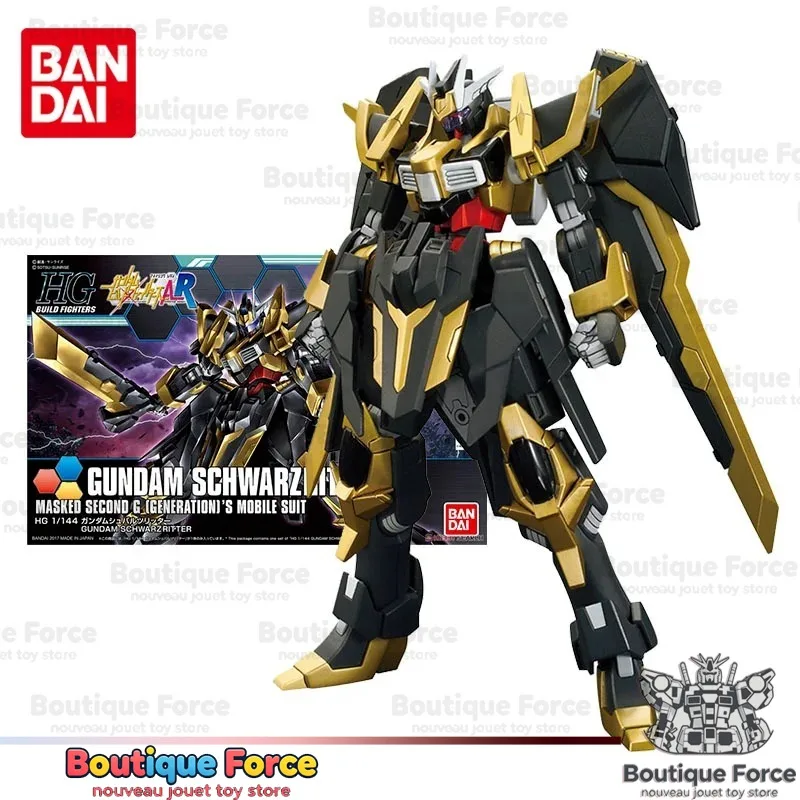 Bandai Gundam Schwarzritter HGBF 1/144 Gunpla Model Kit Anime Figure Toy Building Set Authentic Japanese Gundam Action Figure
Bandai Gundam Schwarzritter HGBF 1/144 Gunpla Model Kit Anime Figure Toy Building Set Authentic Japanese Gundam Action Figure