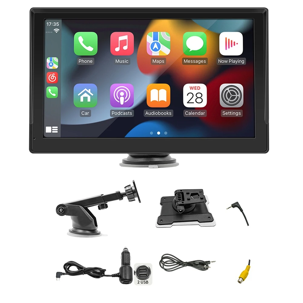 Wireless Carplay 9 Inch Portable Car Bluetooth Mp5 Player Android Auto Central Control HD Driving Recorder Host
Wireless Carplay 9 Inch Portable Car Bluetooth Mp5 Player Android Auto Central Control HD Driving Recorder Host